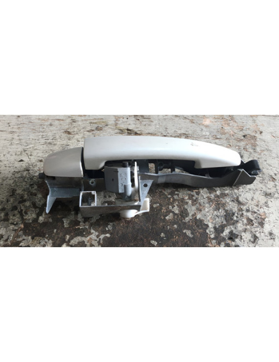 Maçaneta Externa Traseira Esquerda Peugeot 3008 2012 Branco