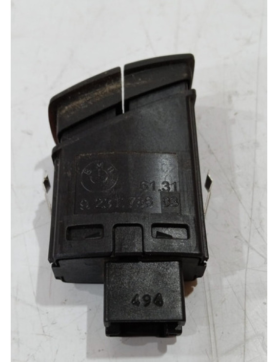 Botão Pisca Alerta Trava Bmw 135i M135 2015 Preto