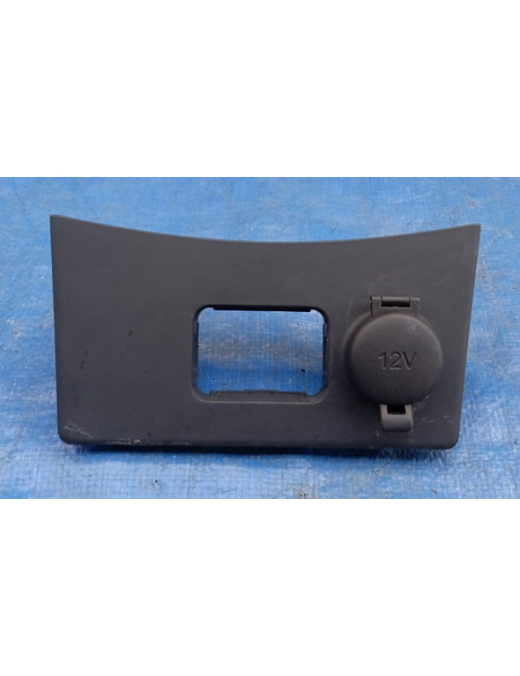 Moldura Tomada 12v Console Central Kia Cerato 2009 - 2013