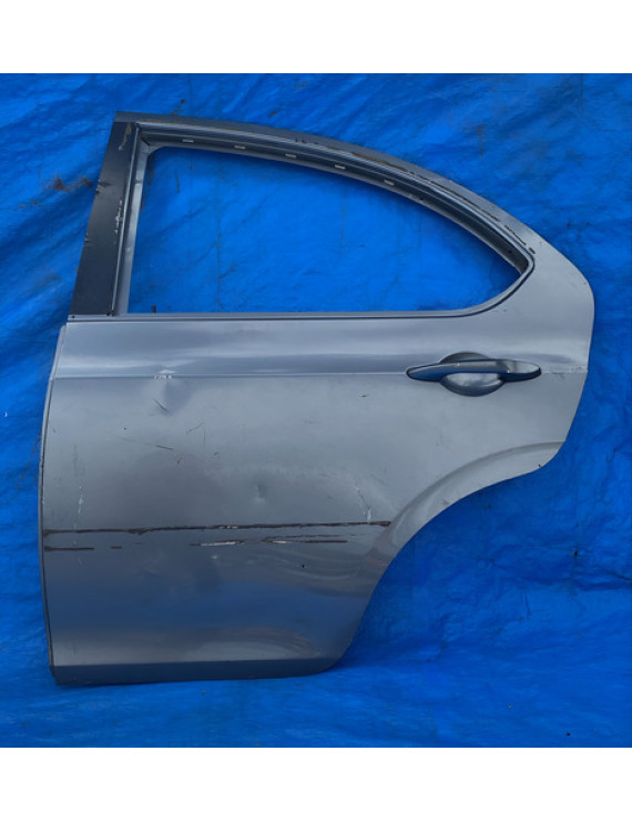 Porta Traseira Esquerda Jac J3 Hatch 2010 A 2013 / Detalhe Traseira Esquerda Cinza