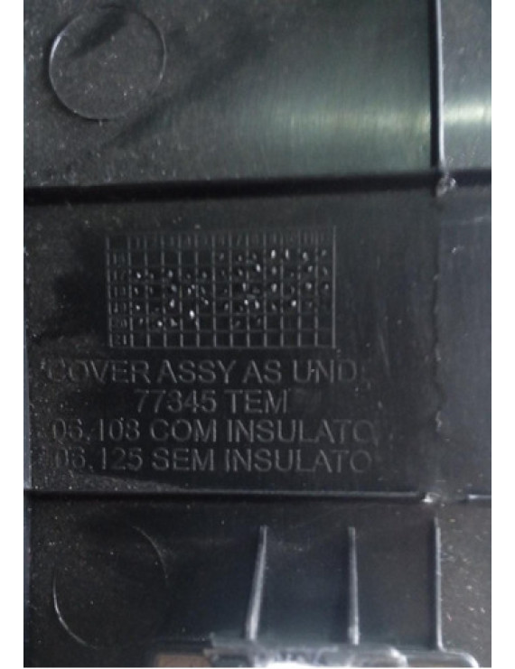 Acabamento Inferior Painel Porta Luva Honda Civic 2019