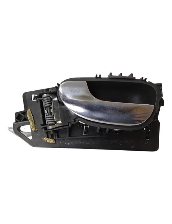 Maçaneta Interna Esquerda Peugeot 307 2005 - 2012 Preto Dianteira/traseira