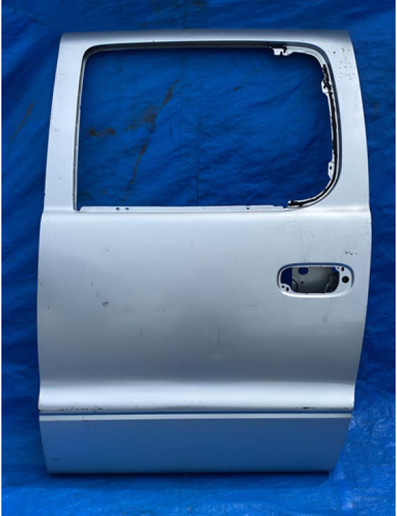 Porta Traseira Esquerda Dodge Dakota 1997 A 2001 Traseira Esquerdo Prateado