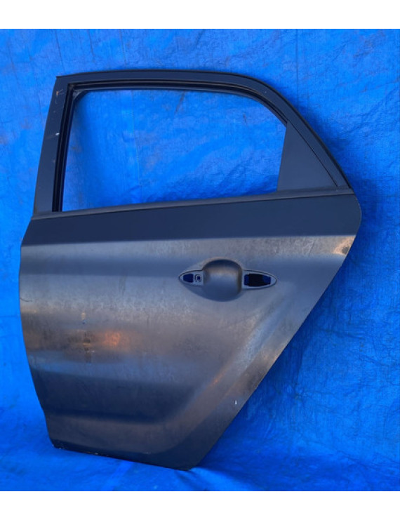 Porta Traseira Esquerda Hb20 Hatch 2012 A 2019 Traseira Esquerdo Preto