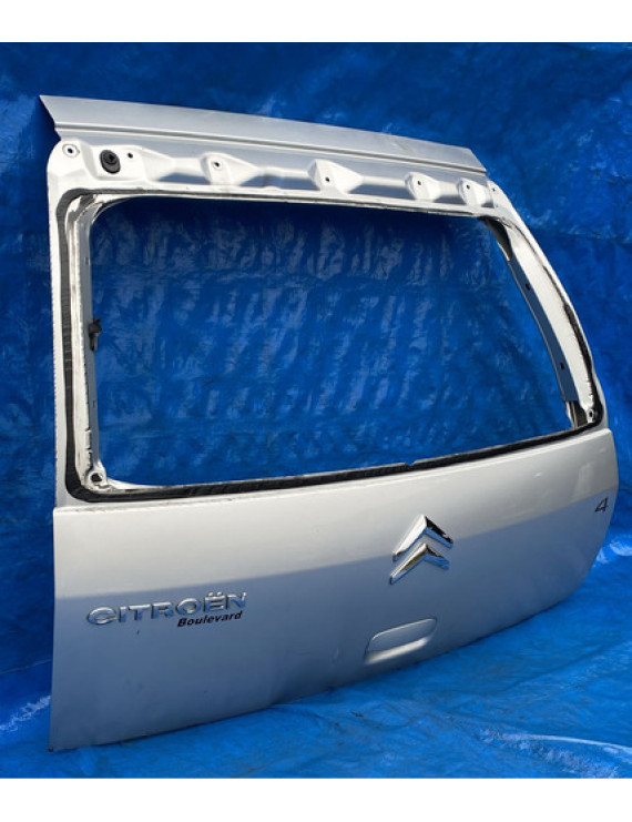 Tampa Traseira Citroen C4 Hatch 2008 2009 2010 2011 2012 Prateado