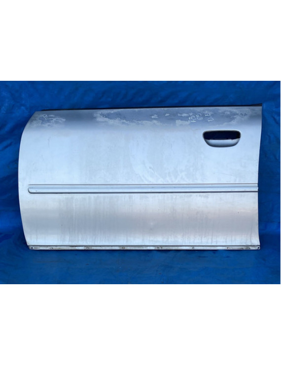Porta Dianteira Esquerda Audi A3 1998 A 2006 Dianteira Esquerdo Prateado