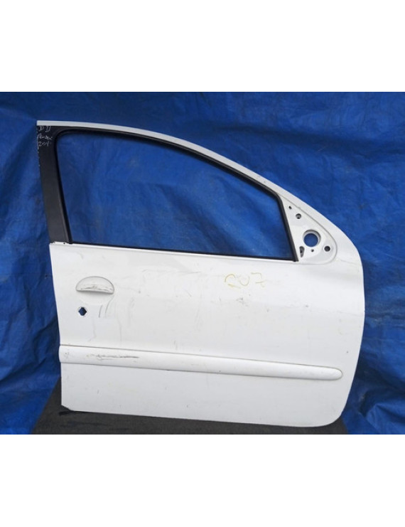 Porta Dianteira Direita Peugeot 207 2006 - 2012 Branco