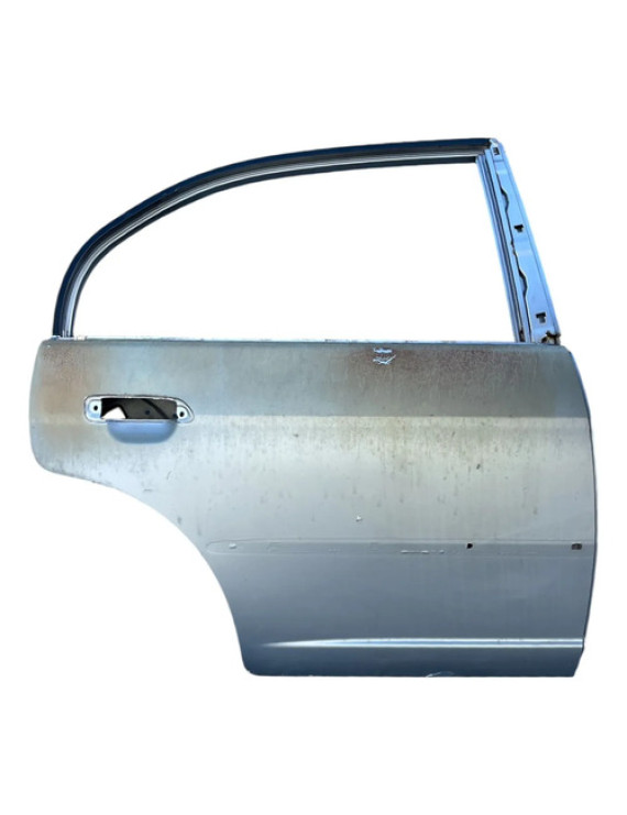 Porta Traseira Direita Honda Civic 2001 A 2006 Traseira Direita Prateado