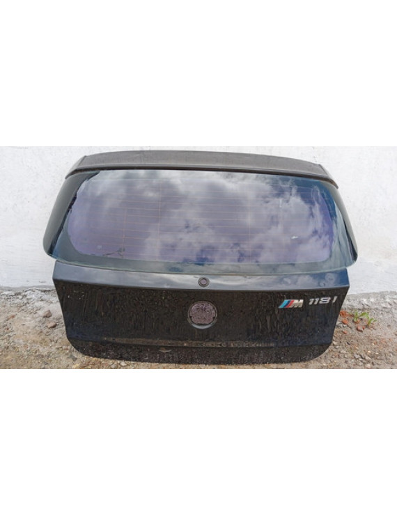 Tampa Traseira Bmw 118i 2007 - 2011 Preto