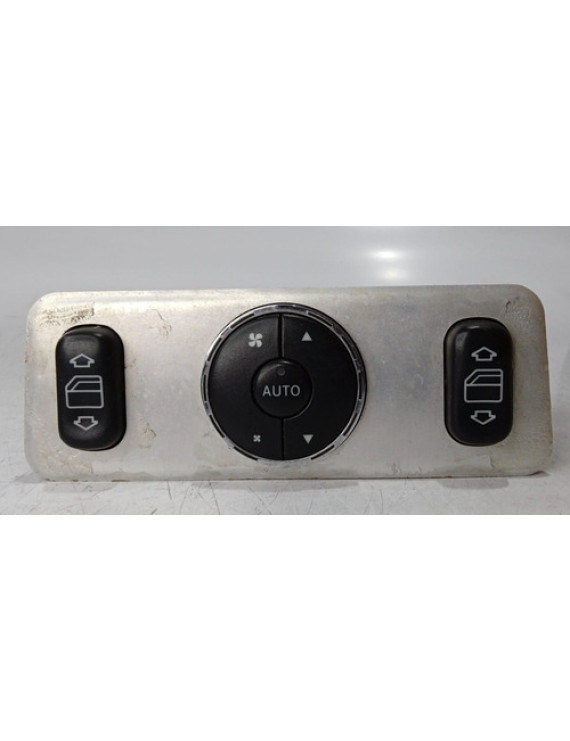 Botão Comando Vidro E Ar Traseiro Mercedes Ml350 2004 2005 Preto