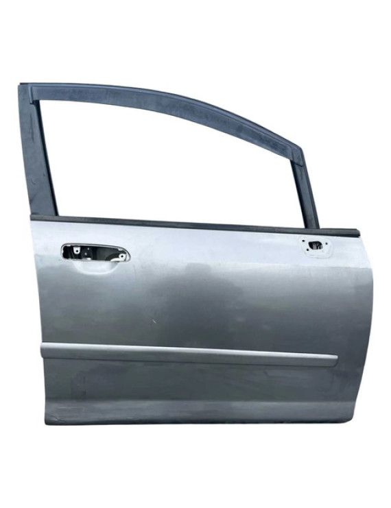 Porta Dianteira Direita Honda Fit 2003 A 2008 Recuperada Dianteira Direita Prateado
