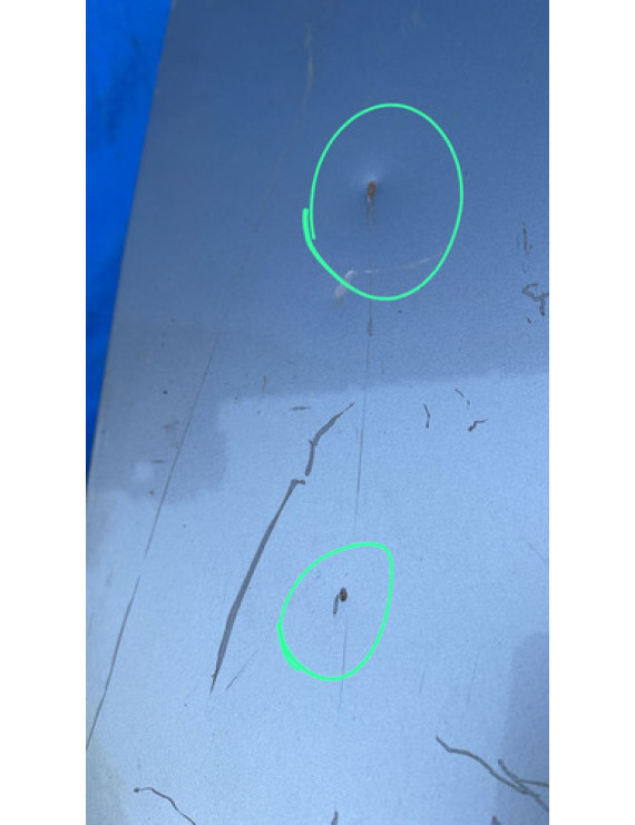 Tampa Traseira Peugeot 307 Sedan 2003 A 2012 / Detalhe Prateado