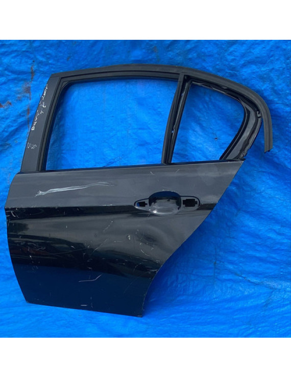 Porta Traseira Esquerda Bmw 320i 2007 2008 2009 2010 2011 Traseira Preto