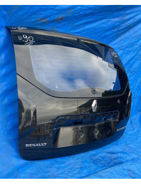 Tampa Traseira Duster 2015 A 2018 Detalhe Preto