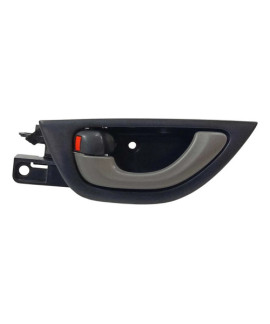 Maçaneta Interna Esquerda Honda Fit 2009 - 2014 Preto Dianteira/traseira