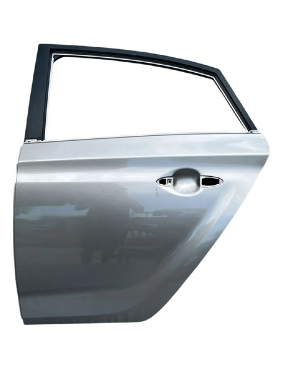 Porta Traseira Esquerda Hb20 Sedan 2013 A 2018 Traseira Esquerdo Prateado