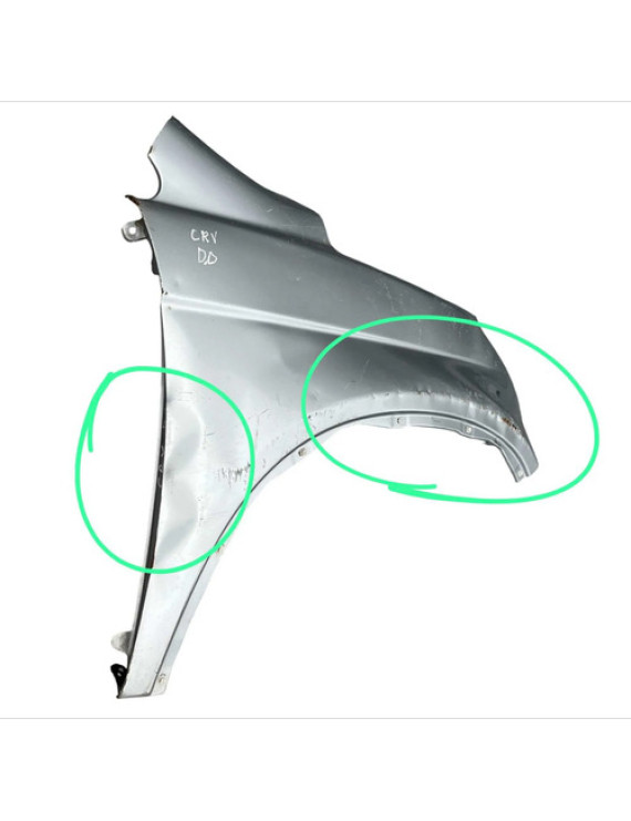 Paralama Direito Crv 2007 2008 2009 2010 2011 Detalhe