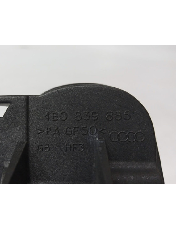 Maçaneta Externa Dianteira Direita Audi A3 2001 - 2005 Preto Dianteira