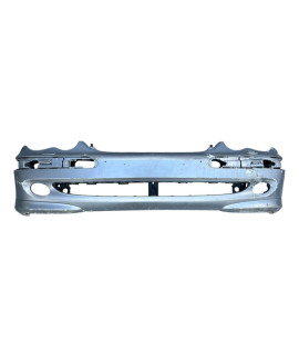 Parachoque Dianteiro Mercedes C200 C320 2000 A 2007 Detalhes Prateado