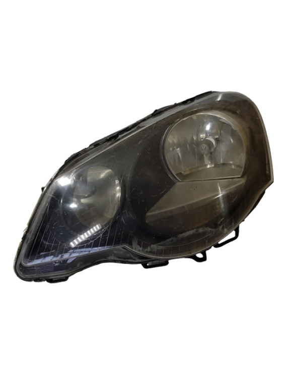Farol Esquerdo Polo 2007 - 2011 Detalhe Esquerdo/motorista