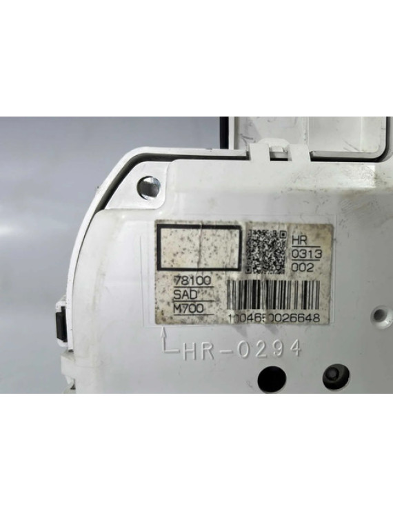 Painel De Instrumentos Honda Fit 2003 A 2008 Automático Preto