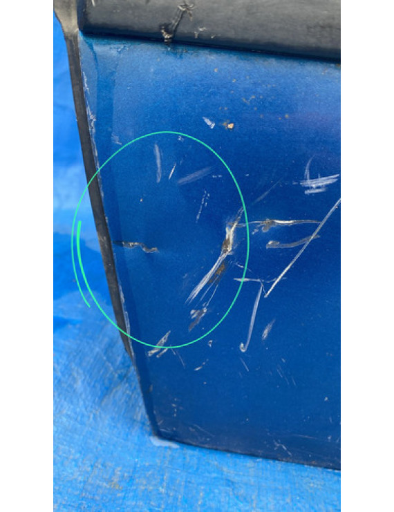 Porta Dianteira Esquerda Peugeot 607 1999 A 2008 / Detalhe Dianteira Esquerdo Azul