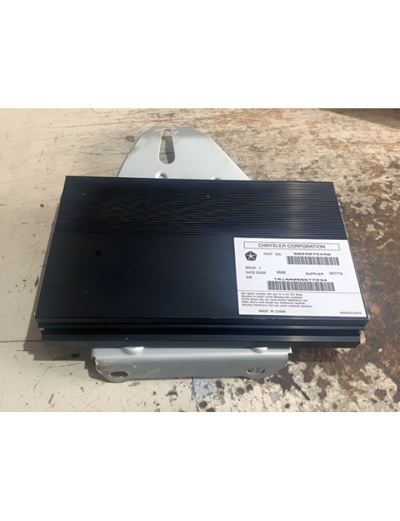 Amplificador Som Grand Cherokee 2013 2014 2015 / 68248754ab Preto