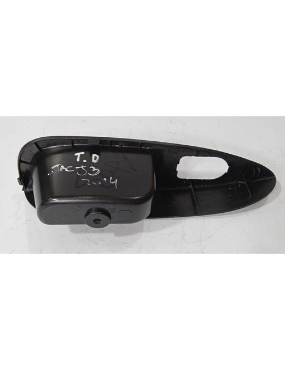 Puxador Interno Porta Traseira Direita Jac J3 2010 - 2014 Cinza Traseira