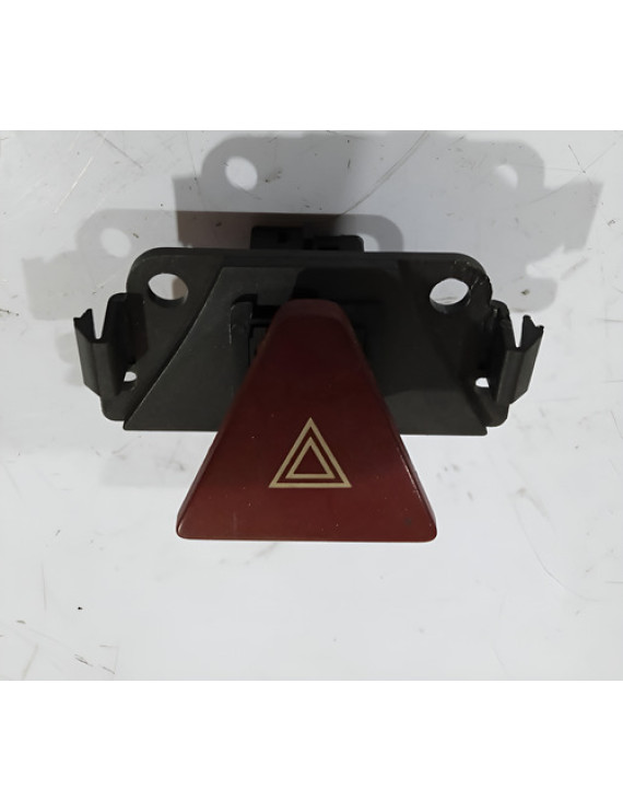Botão De Alerta Painel Peugeot 307 2007 - 2012    Vermelho