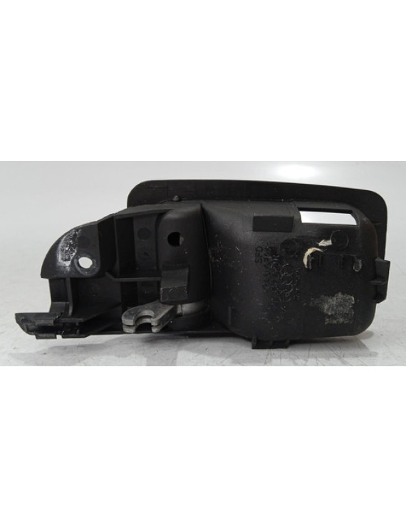 Maçaneta Interna Dianteira Direita Audi A8 1998 1999 2000 Preto Dianteira