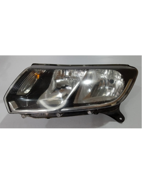 Farol Esquerdo Sandero 2015 - 2020 Detalhe Esquerdo/motorista