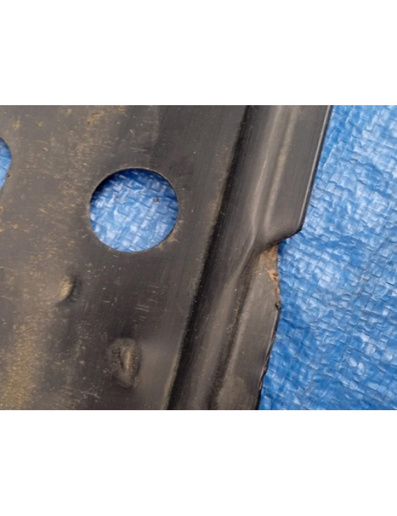 Aplique Spoiler Inferior Parachoque Dianteiro Korando 2011 Preto