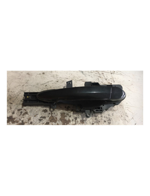 Maçaneta Externa Traseira Esquerda Bmw 118 2010 Preto
