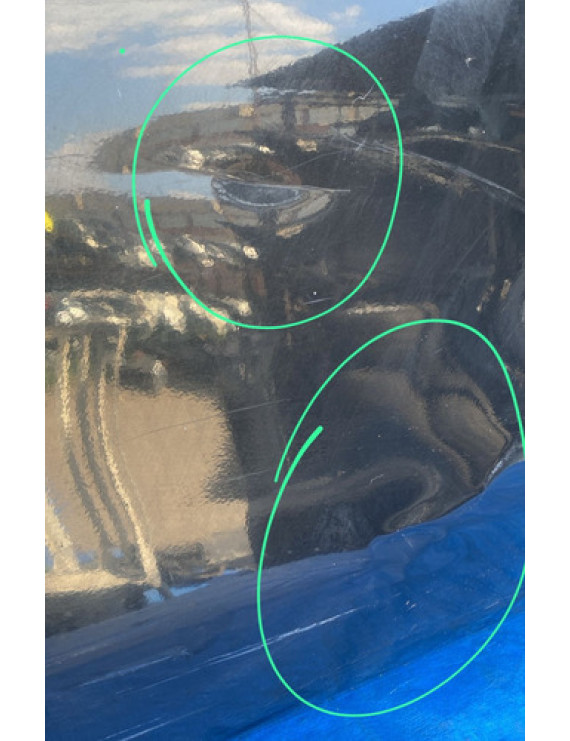 Porta Traseira Direita Livina 2008 A 2014 / Detalhe Traseira Direita Preto