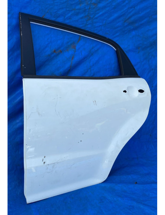 Porta Traseira Esquerda Ssangyong Korando 2011 A 2014 Traseira Esquerdo Branco