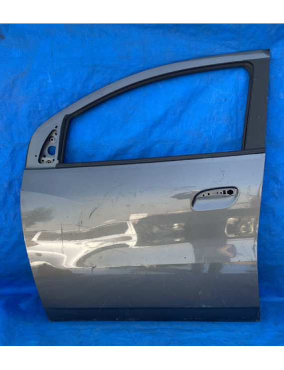 Porta Dianteira Esquerda Gm Spin 2012 A 2020 Dianteira Esquerdo Cinza-escuro