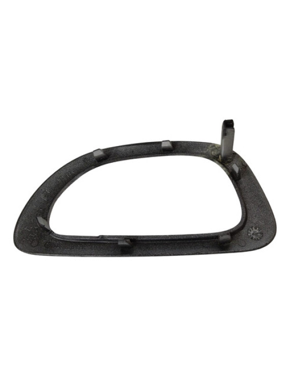 Moldura Maçaneta Interna Esquerda Peugeot 307 2005 - 2012 Prateado Dianteira/traseira
