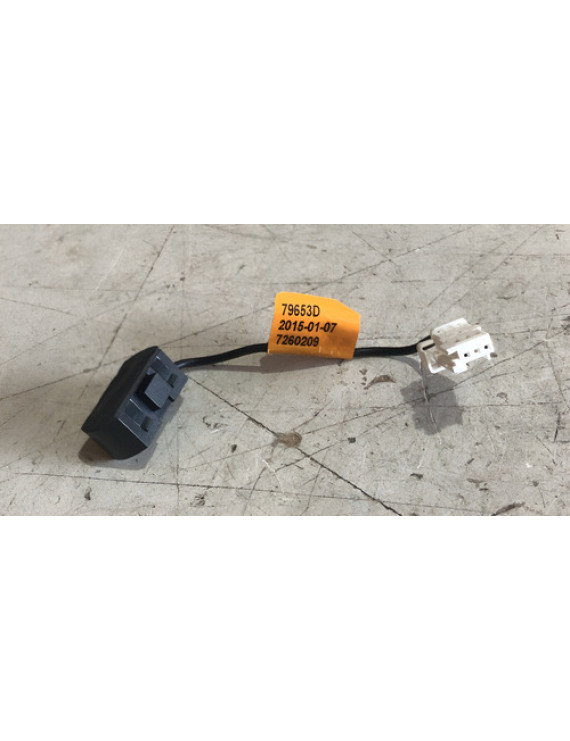 Microfone Do Teto - Peugeot 2008 2015 - 2019 79653d Preto