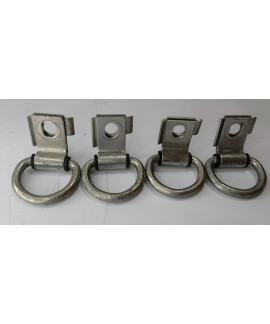 Kit Gancho Porta Malas Freelander 2 2007 - 2015 Cinza Kit Gancho Porta Malas Freelander 2 2007 - 2015 Cinza
