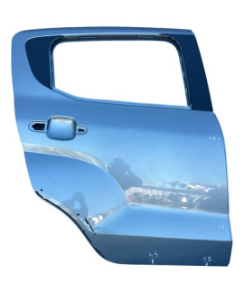 Porta Traseira Direita Fiat Mobi 2017 2018 2019 2020 Traseira Direito Prateado