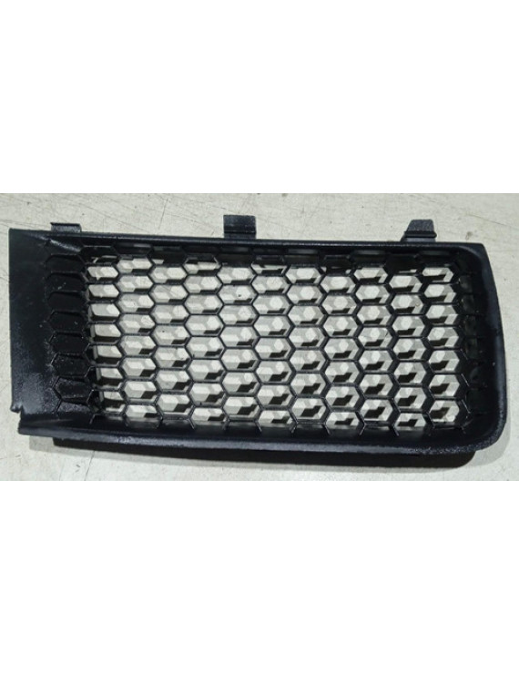 Grade Direita Parachoque Dianteiro Sandero 2008 - 2011 Preto