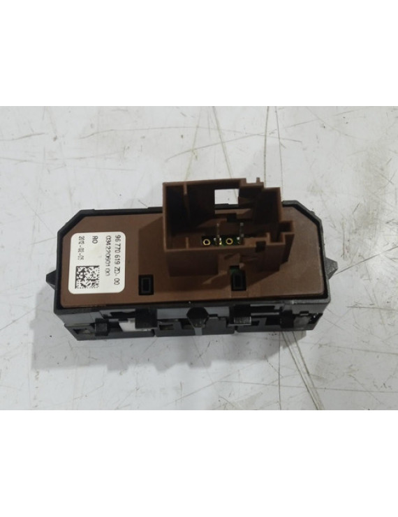 Botão De Alarme Do Painel Peugeot 508  2012 2013 2014 Preto