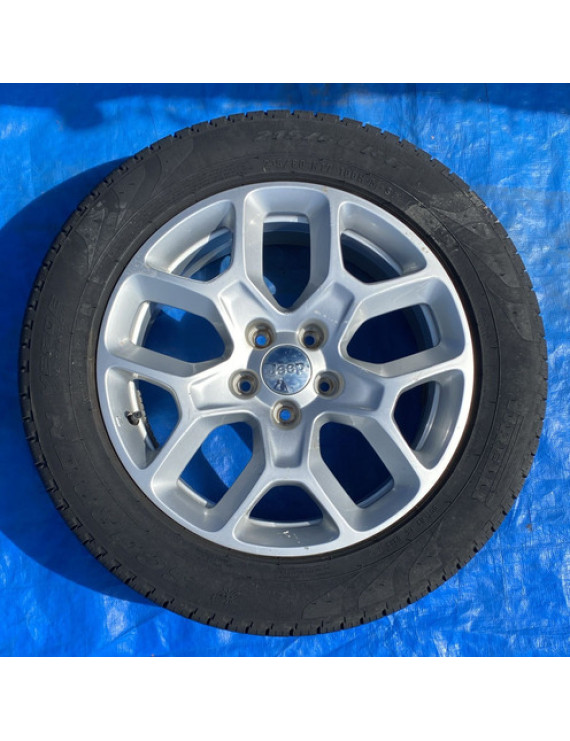 Roda Jeep Renegade 2015 2016 2017 2018 2019 2020 2021 Aro 17 Cinza