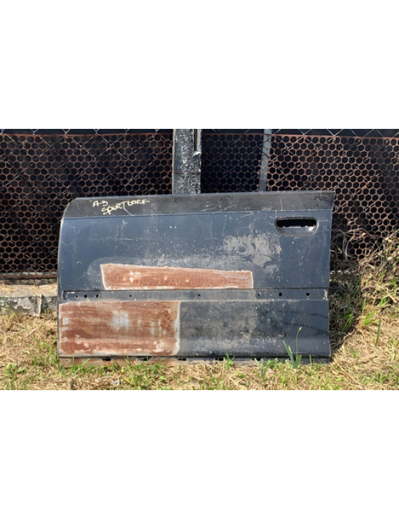 Porta Dianteira Esquerda Audi A3 Sportback 2007 - 2011 Dianteira Esquerdo Preto