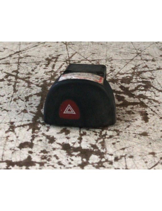 Botão Alerta Megane Scenic 1998 - 2004 Preto