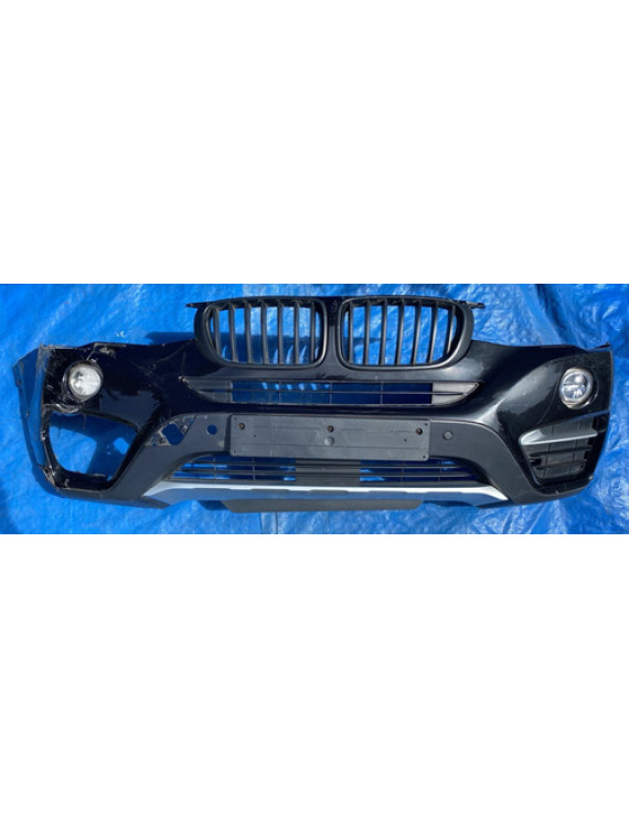 Parachoque Dianteiro Bmw X4 2014 2015 2016 / Detalhe Preto