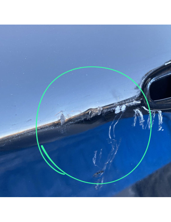 Porta Dianteira Esquerda Bmw X6 2010 - 2014 Detalhe Dianteira Esquerdo Preto