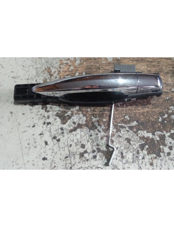 Maçaneta Externa Traseira Esquerda Jac T5 2016 2017 2018 Preto