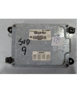 Módulo Amplificador Som Porsche 911 Preto