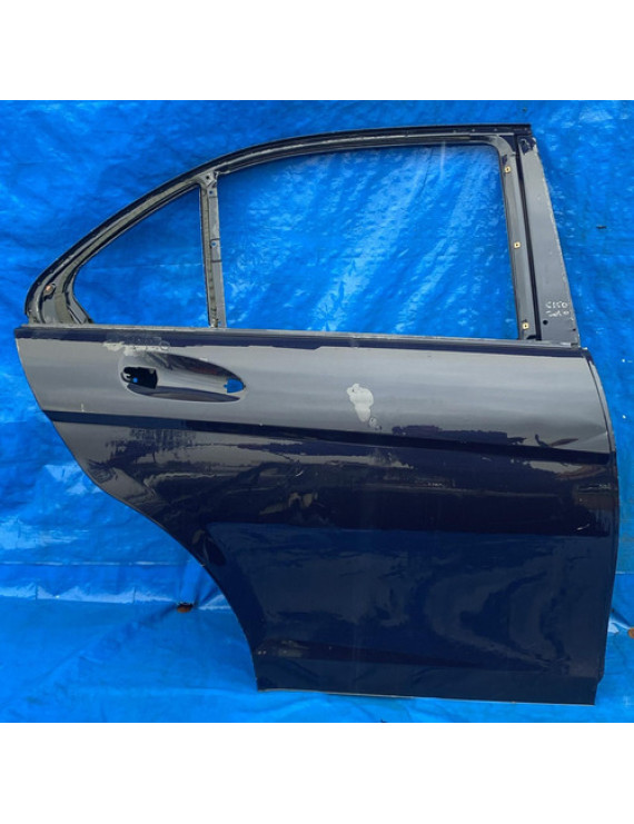 Porta Traseira Direita Mercedes C180 2010 2011 2012 Traseira Direito Preto